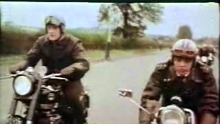 English Motorcycle Race  clip 18136 [upl. by Llenehs]