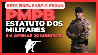 PMPB  Estatuto dos Militares da Paraiba PB Professor J Pinheiro [upl. by Aldin]