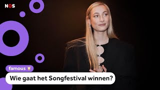 Dit zijn de kanshebbers van het Eurovisie Songfestival [upl. by Nagar]