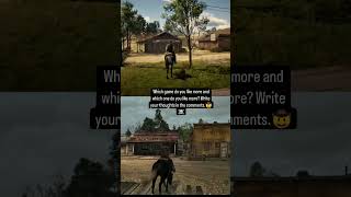 Rdr2 🤠 Vs Rdr1 ☠️ rdr2 rdr [upl. by Manvel]