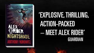 Nightshade by Anthony Horowitz  Alex Rider book trailer [upl. by Eleahcim]