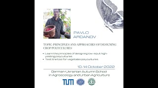 Polyculture design principles and approaches  Pavlo Ardanov [upl. by Yendys235]