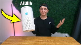 Afloia Air Purifier Review amp Test [upl. by Yanrahs32]