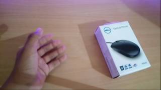 Dell MS116 Optical mouse Unboxing and Review [upl. by Jovita]