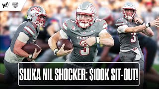 Matthew Sluka’s SHOCKING SitOut Over 100K NIL Fallout  College Football Enquirer [upl. by Hartzell]