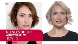 How To Achieve 4 Levels of Lift with Wellaplex  Wella Professionals [upl. by Nibbs]