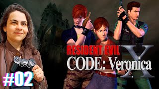 Resident Evil Code Veronica Dreamcast Parte 02  Live das Férias [upl. by Adnowat182]