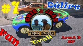 Altis Life  CRIC amp CRAC  Trolls Rangers  Épisode 1 [upl. by Nosnev]