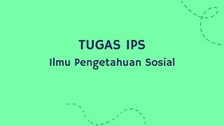 🟣 PAKET C 1910  TUGAS IPS [upl. by Columbine]