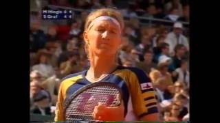 1999 French Open Final Steffi Graf vs Martina Hingis Part 3 [upl. by Hniht]