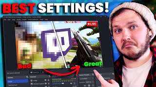 How To FIX Your Laggy Twitch Stream Best Encoder Bitrate Settings And More [upl. by Nlycaj]