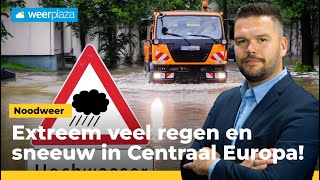 Noodweer in CentraalEuropa verwacht [upl. by Valene342]