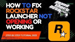 How to fix Rockstar Games Launcher not working [upl. by Anilegna]