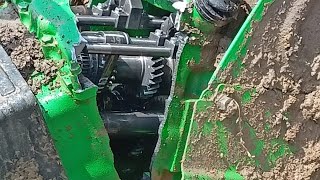 John Deere gearbox broken tractor shorts [upl. by Llirrem]