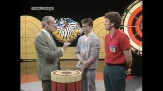 Bullseye  Non Dart Thrower wins Star Prize with Two Throws [upl. by Dillie]