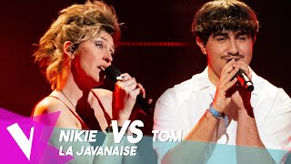 Serge Gainsbourg  La Javanaise ● Nikie amp Tom  Duels  The Voice Belgique Saison 11 [upl. by Schnell]