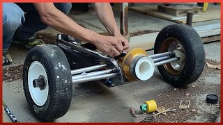 Man Builds Amazing GoKart From an Old Toy Car  Start to Finish by Motorizando [upl. by Yael]