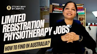 How To Find Jobs For Physiotherapists on AHPRA Limited Registration In Australia [upl. by Er]