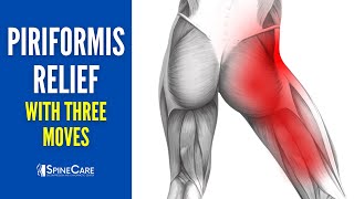 3 Moves for INSTANT Piriformis Pain Relief [upl. by Marcile39]