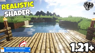 No Lag Realistic Shaders Minecraft PE 12130  Shader Mcpe 121  Low End Devices [upl. by Pelson]