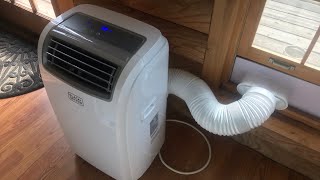 1 YEAR REVIEW black amp decker “portable air conditioner” 12000 btu [upl. by Anaert]