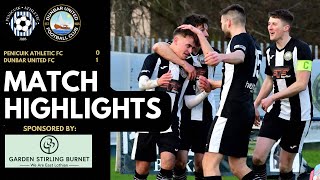 HIGHLIGHTS  vs Penicuik Athletic FC  EoSFL Premier Division  130124 [upl. by Ebeohp]