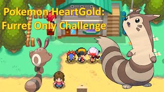 Can I Beat Pokemon HeartGold With Only Furret Furret Walk Time [upl. by Mazurek]