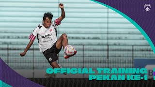 OFFICIAL TRAINING  PSIS SEMARANG VS PERSITA [upl. by Zaraf]