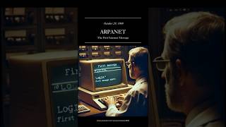 October 29 1969 ARPANET The First Internet Messagehistoryfacts shortvideo [upl. by Jewell931]