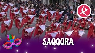 SAQQORA  DESFILE  Carnaval de Badajoz  2023 [upl. by Novick323]