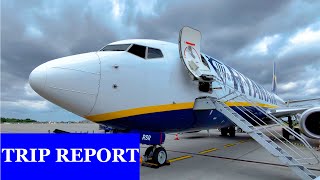 TRIP REPORT A long journey with RYANAIR opby BUZZ Poznan to Tenerife [upl. by Rol]