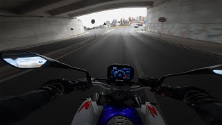 This Bike Sounds so Good  BMW F900R MIVV EXHAUST  QUICKSHIFTER 4K [upl. by Maxie]