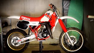 Laventure vintage commence  Restauration dune Yamaha YZ 125 de 1985 [upl. by Enayd]