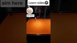 Learn sides 🎱✅billiard billiards trickshot tipsandtricks [upl. by Akienaj143]