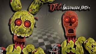 IGNITED SPRINGTRAP ★ TJOC HALLOWEEN EDITION ➤Polymer clay Tutorial Giovy [upl. by Cordi]