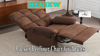 Rocker Recliner Chair for Adults Review  Watch Before You Buy [upl. by Federica]