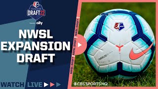 LIVE  2022 NWSL Expansion Draft  CBS Sports HQ [upl. by Gerstner732]