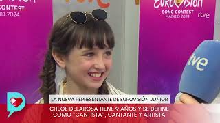 Chloe DelaRosa 🇪🇦 JESC 2024 on D Corazón 21072024 [upl. by Ivette]