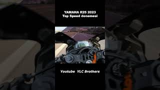 Yamaha R25 Top Speed  194 Gördüm 😱 r25 biker [upl. by Ydoj983]