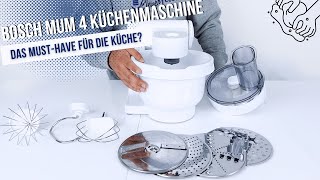 Bosch MUM 4 Küchenmaschine im Test 2023  Das MustHave für Ihre Küche [upl. by Babbie]