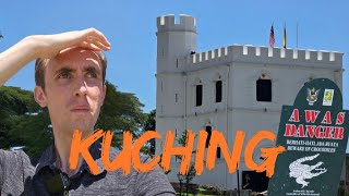 My First Time in KUCHING borneos most HISTORIC city 🇲🇾 [upl. by Lorianne]