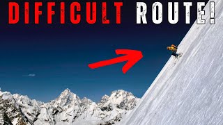 The Most Dangerous Ski Descent of Mt Everest [upl. by Ahsaeym]