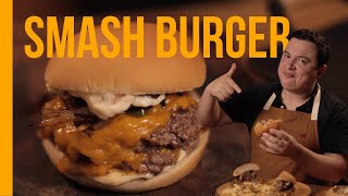 Smash Burger Doble  Munchies Lab [upl. by Nimaj]