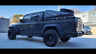 지프글래디에이터 막시무스랙 소개 영상 jeep gladiator anycustom rack [upl. by Chapnick]