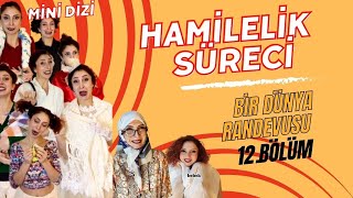 HAMİLELİK SÜRECİ  MİNİ DİZİ 12BÖLÜM komedi eğlenceli hamilelik komik [upl. by Aket]