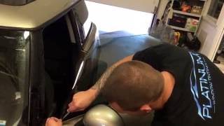 Professionally Tinting a Mini Cooper Door Window [upl. by Melentha]