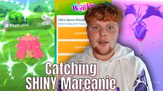 We GOT SHINY Mareanie Amazing luck Ultra Space Wonders Event Pokemon Go [upl. by Cordell841]