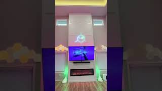 Ultimate Smart Home Atmosphere with Hue Nanoleaf amp Sonos shorts [upl. by Atsirhcal599]