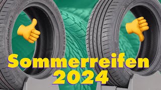 Kein Reifen erhält die Bestnote  Sommerreifentest 2024 [upl. by Attebasile218]