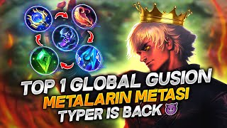 TOP 1 GLOBAL GUSION TYPER IS BACK  HARD MAÇ  METALARIN METASI GUS [upl. by Rome]